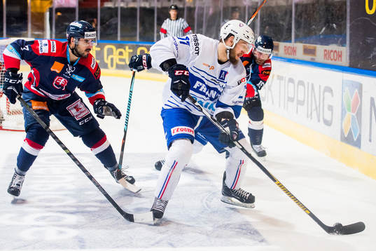 Ivan Baranka of Slovakia and Loic Lamperier of France