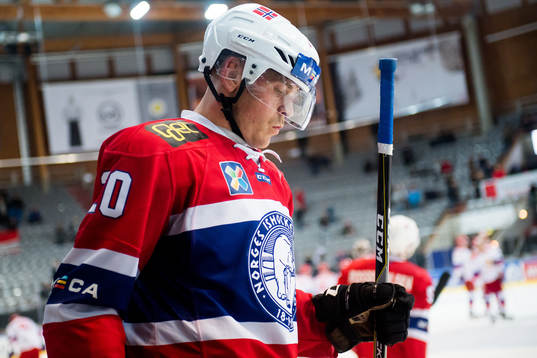Anders Bastiansen of Norway looks dejected