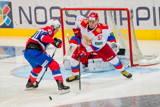 Ken Andre Olimb of Norway and Egor Rykov of Russia