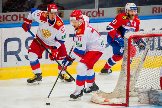 Egor Rykov of Russia, Anton Belov of Russia and Patrick
