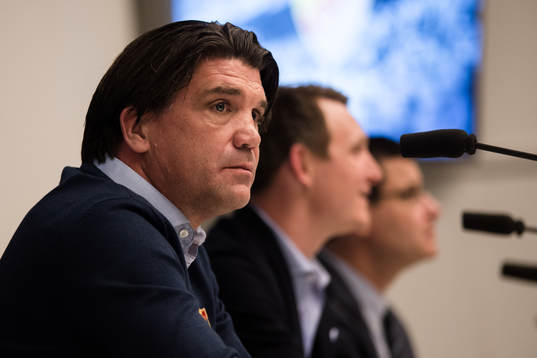 Djurgårdens Sportchef Bosse Andersson när Kim Källström