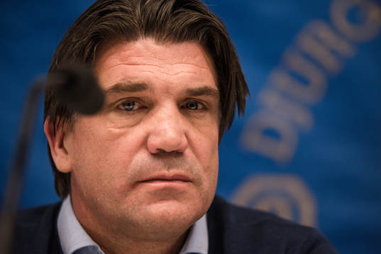 Djurgårdens Sportchef Bosse Andersson när Kim Källström