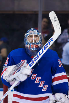 Rangers målvakt Henrik Lundqvist
