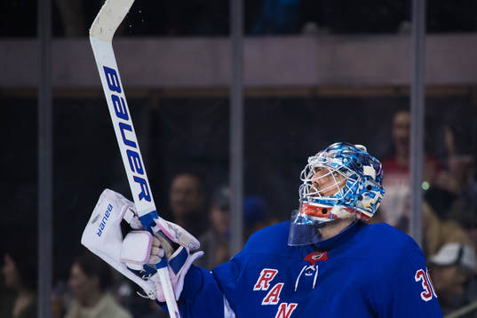 Rangers målvakt Henrik Lundqvist