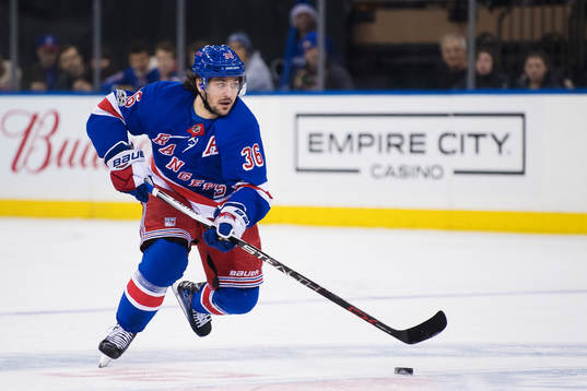 Rangers Mats Zuccarello