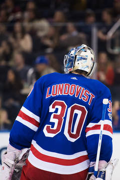 Rangers målvakt Henrik Lundqvist