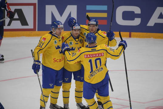 The Channel One Cup match between the Sweden and Czech