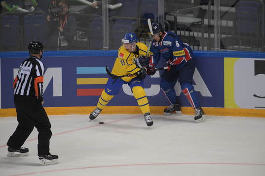 The Channel One Cup match between the Sweden and Czech