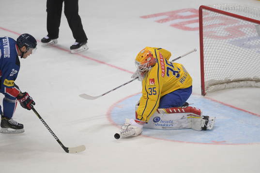 The Channel One Cup match between the Sweden and Czech