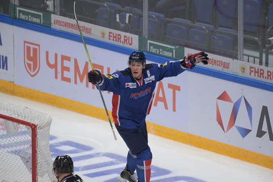 The Channel One Cup match between the Sweden and Czech