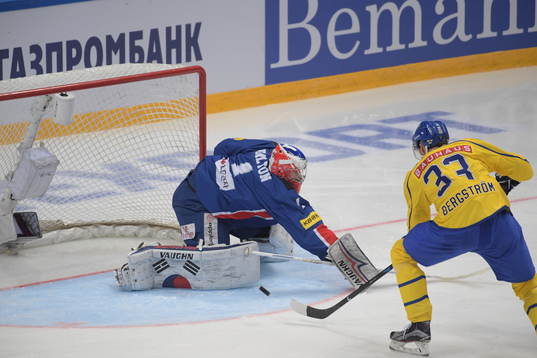 The Channel One Cup match between the Sweden and Czech