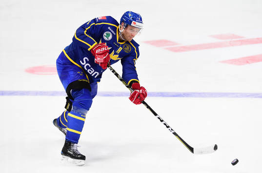 The Channel One Cup match between the Sweden and Czech