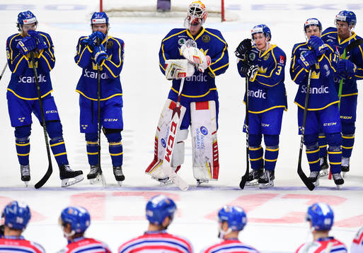 The Channel One Cup match between the Sweden and Czech