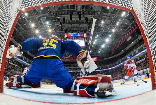 The Channel One Cup match between the Sweden and Czech