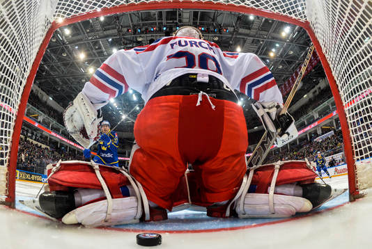 The Channel One Cup match between the Sweden and Czech