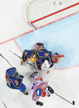 The Channel One Cup match between the Sweden and Czech