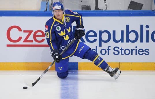 The Channel One Cup match between the Sweden and Czech