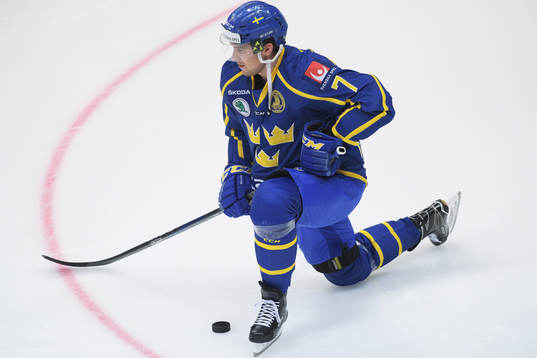 The Channel One Cup match between the Sweden and Czech