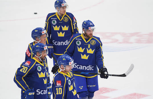 The Channel One Cup match between the Sweden and Czech