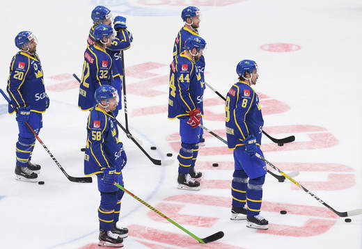 The Channel One Cup match between the Sweden and Czech