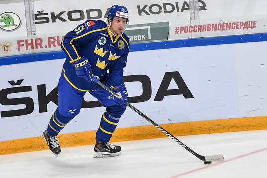 The Channel One Cup match between the Sweden and Czech