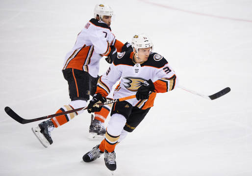 Ducks Andrew Cogliano och Jakob Silfverberg