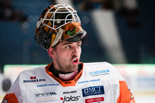 Karlskronas målvakt Johannes Jönsson