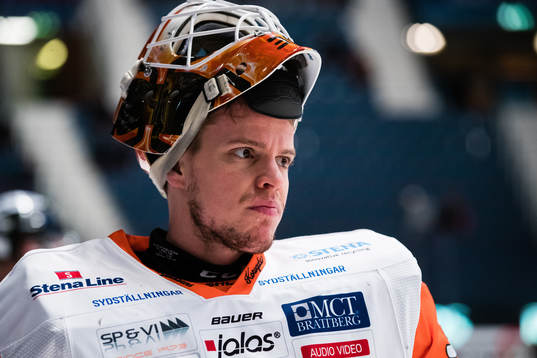 Karlskronas målvakt Henrik Lundberg