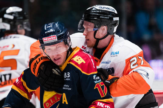 Djurgårdens Henrik Eriksson och Karlskronas Henrik Nilsson