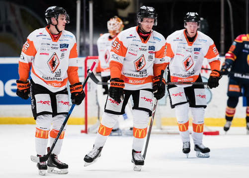 Karlskronas Henrik Törnqvist och David Printz deppar