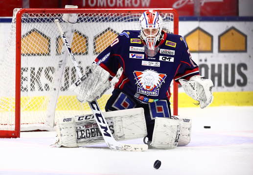 Linköpings målvakt Jacob Johansson