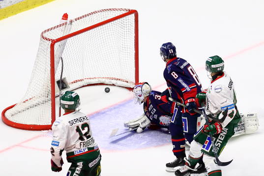 Mål 0-1 av Frölundas Max Friberg