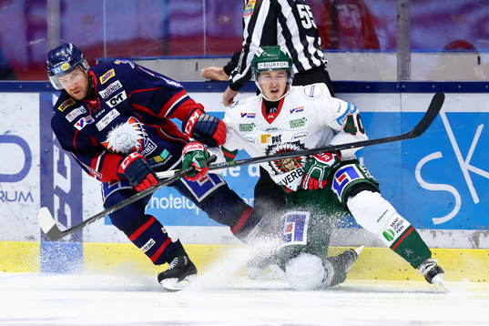 Linköpings Derek Roy och Frölundas Joel Mustonen