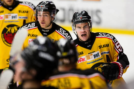 Luleås Karl Fabricius jublar
