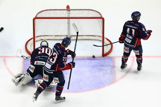 Mål 0-1 av Frölundas Max Friberg förbi Linköpings
