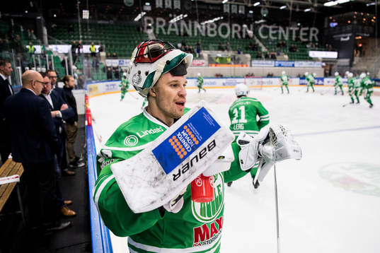 Rögles målvakt Justin Pogge