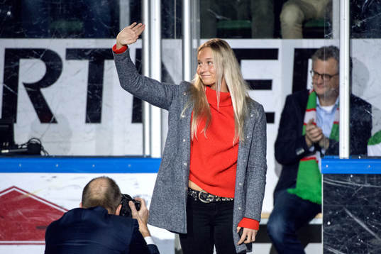 Hanna Rosvall som vann Guld