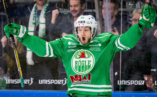 Rögles Ted Brithén jublar
