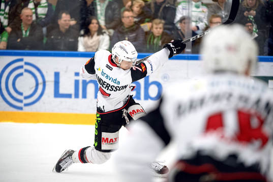 Malmö Redhawks Nils Andersson gör 2-3