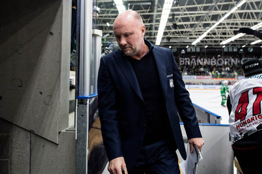 Malmö Redhawks tränare Peter Andersson lämnar båset i