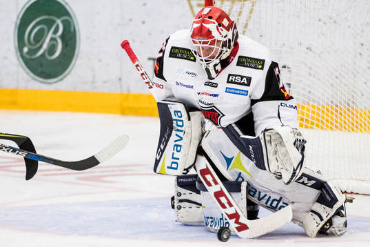 Malmö Redhawks målvakt Jonas Gunnarsson