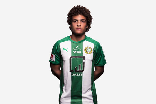Hammarbys nyförvärv Neto Borges ses på en handout-bild
