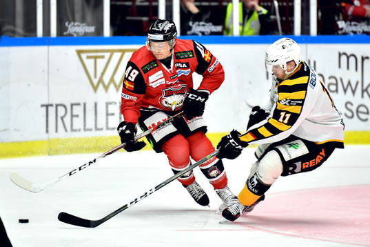 Malmö Redhawks Rhett Rakhshani och Skellefteås Henrik
