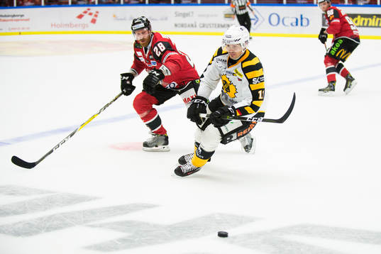 Skellefteås Henrik Hetta och Malmö Redhawks  Jens Olsson
