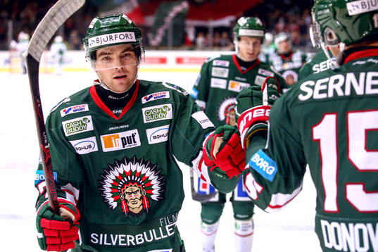 Frölundas Ponthus Westerholm jublar