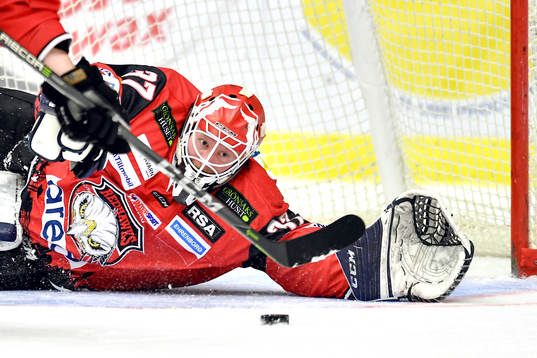 Malmö Redhawks målvakt Jonas Gunnarsson