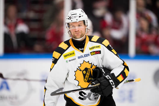 Skellefteås Michael Kostka ser nöjd ut