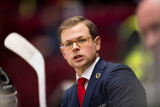 Malmö Redhawks assisterande tränare Martin Filander
