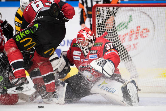 Malmö Redhawks målvakt Jonas Gunnarsson