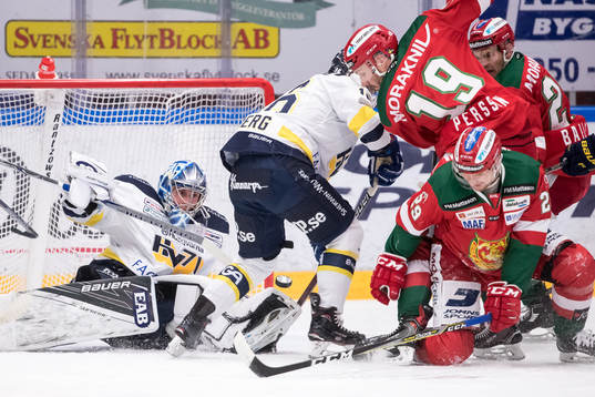 Moras Marcus Fagerudd och John Persson och Matt Bailey